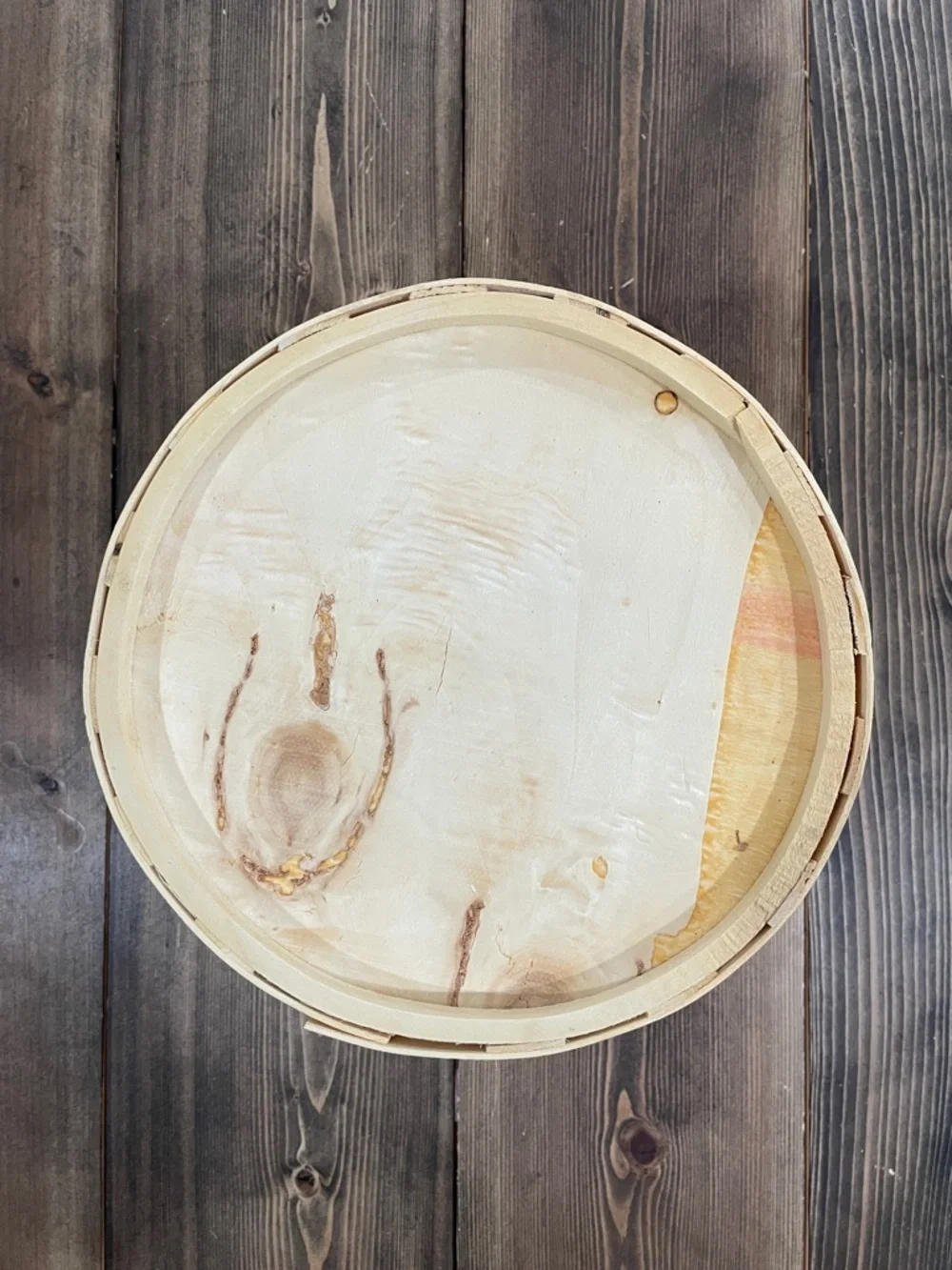 Handcrafted Wooden Decorative Storage Basket